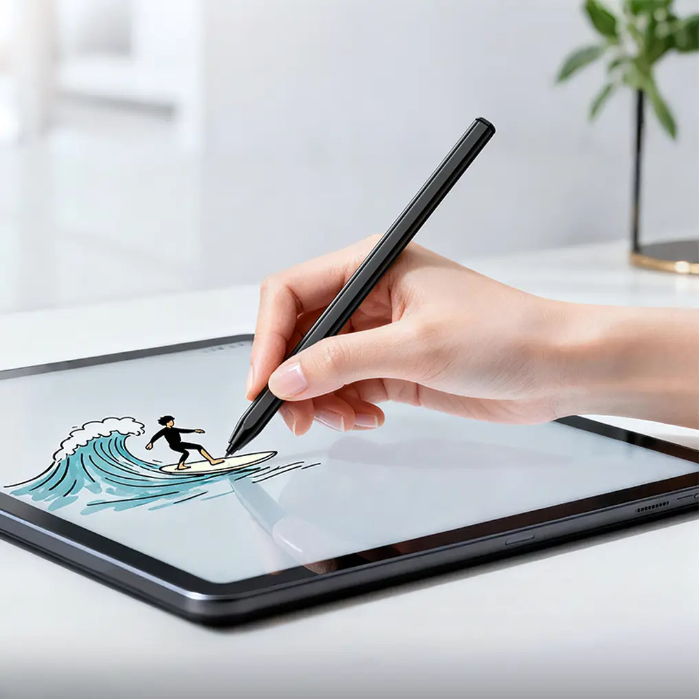 Touch Pen HOCO GM115, Sort