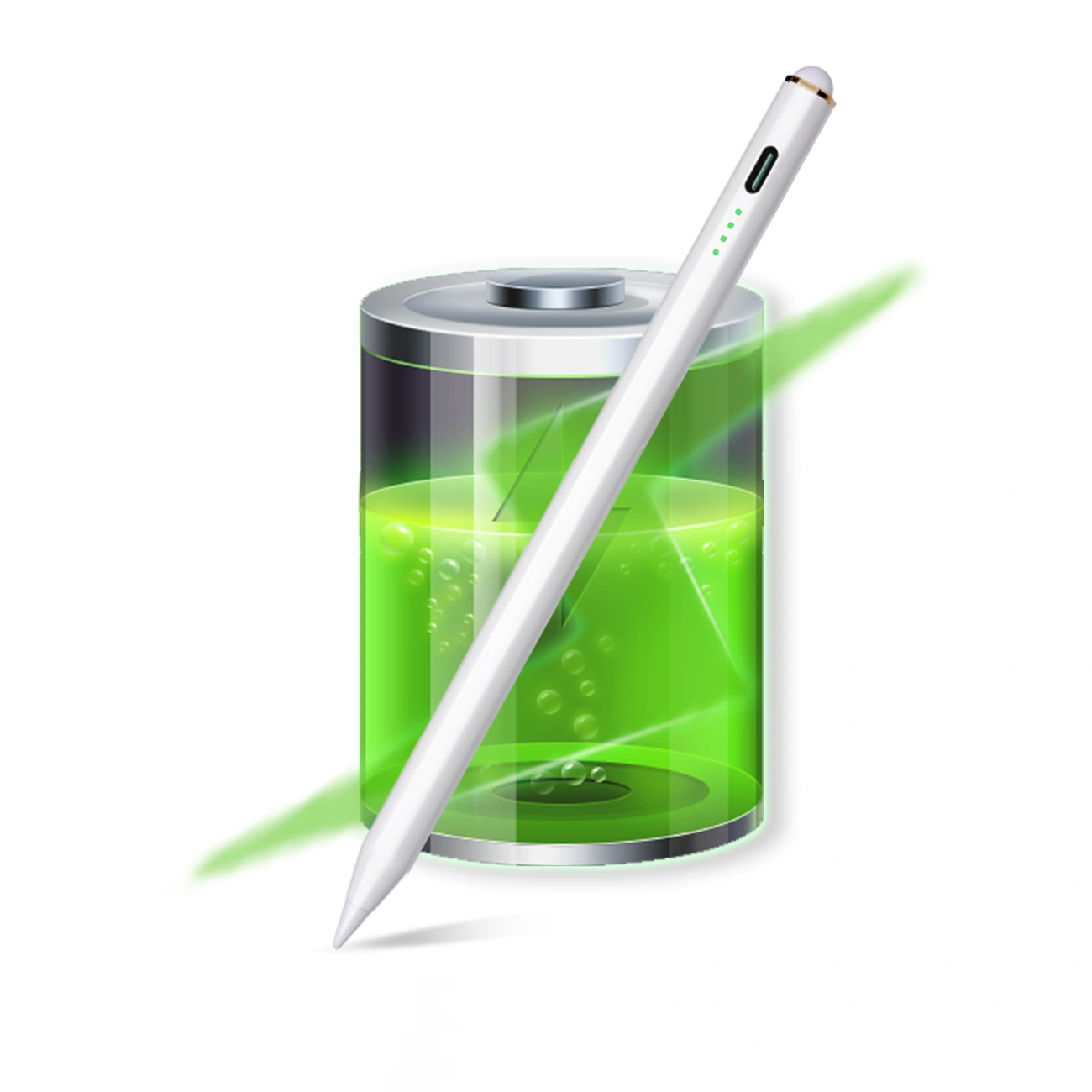 Touch Pen Joyroom JR-X9S til Apple iPad, Aktiv Version, Hvid