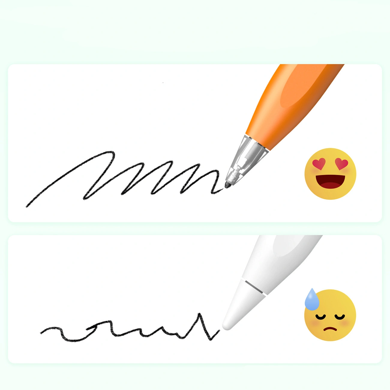 Touch Pen Metapen Air8 Pro X til Apple iPad, Aktiv Version, Orange ME-APP172