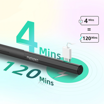 Touch Pen Metapen D1 for Apple iPad, Active Version, Black ME-APP452