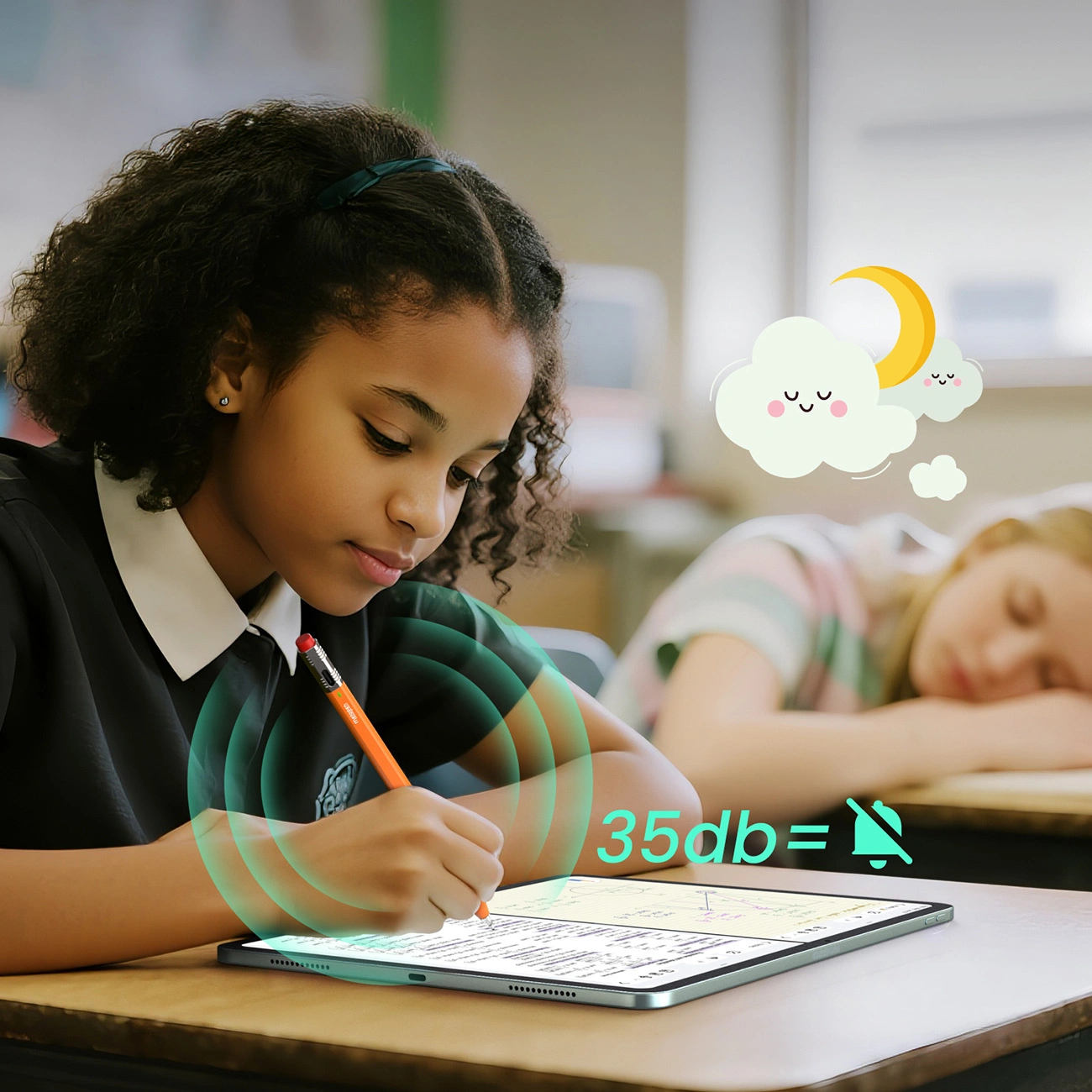 Touch Pen Metapen Air8 Pro X til Apple iPad, Aktiv Version, Orange ME-APP172