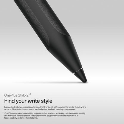 Touch Pen Stylo 2 til OnePlus Pad 3 / Pad 2 / Pad, Sort 5511100086