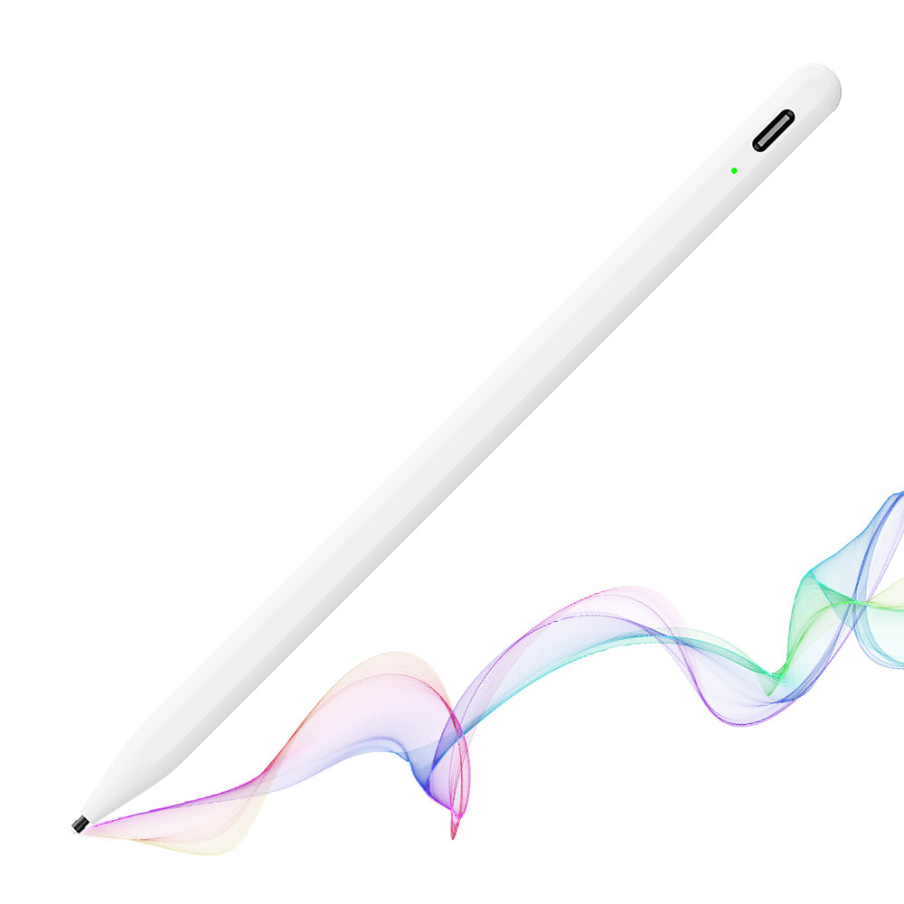 Touch Pen Techsuit A580S til Apple iPad, Aktiv Version, Hvid