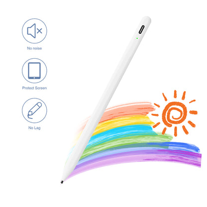 Touch Pen Techsuit A580S til Apple iPad, Aktiv Version, Hvid