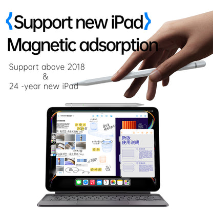 Touch Pen Techsuit AP01 Pro til Apple iPad, Aktiv Version, Hvid