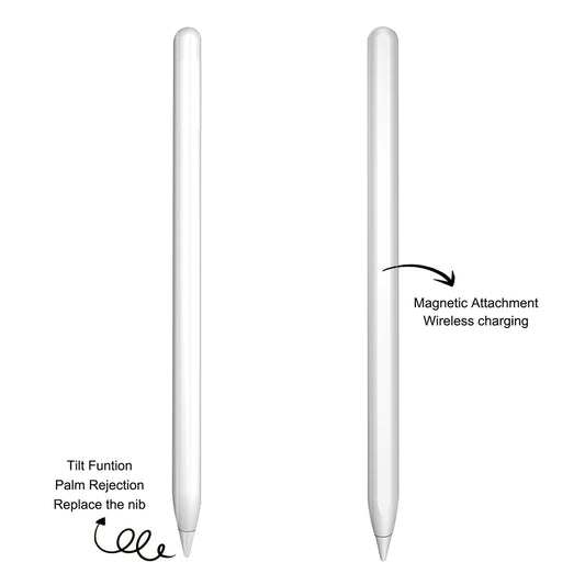 Touch Pen Techsuit M2 til Apple iPad, Aktiv Version, Hvid