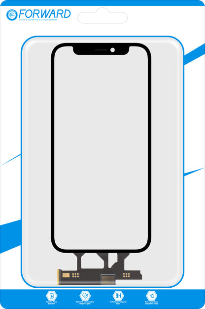 Touchscreen Forward Guard OCA til Apple iPhone 12 mini, Sort