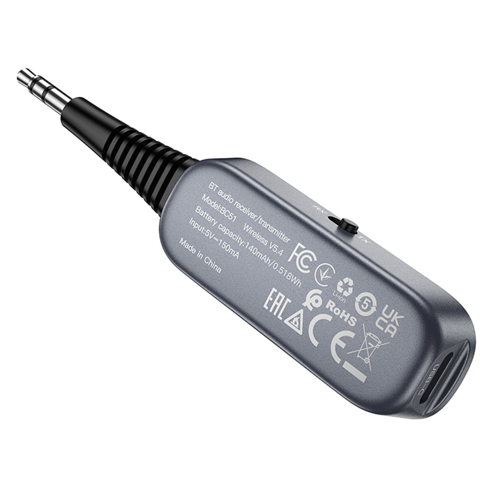 Borofone BC51 Clear Way Bluetooth Transmitter / Receiver