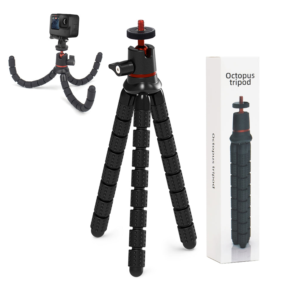 1/4 tomme Techsuit JX-004 tripod, sort