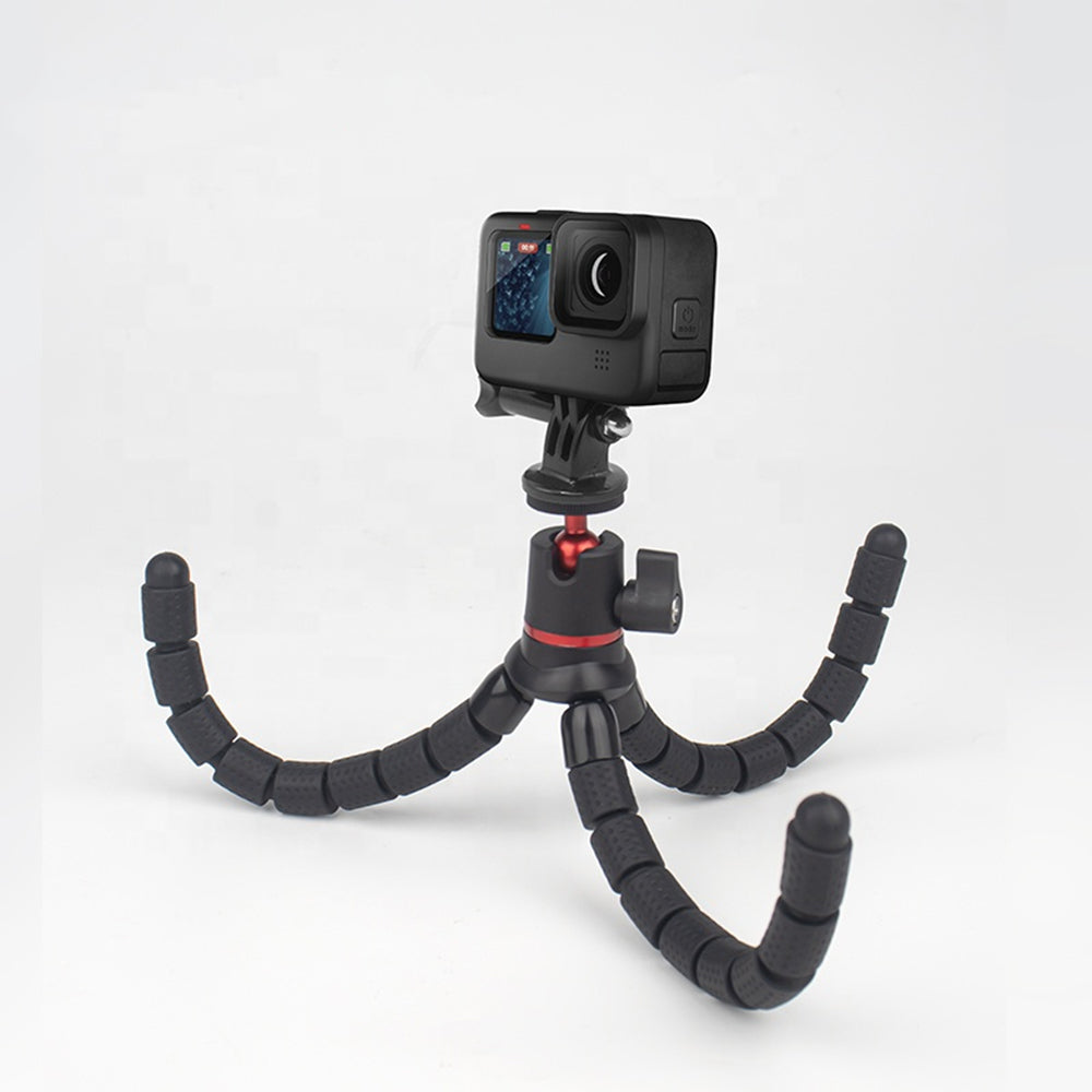 1/4 tomme Techsuit JX-004 tripod, sort