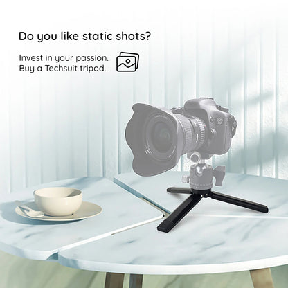 Stativ 1/4inch Techsuit TPD2, Sort