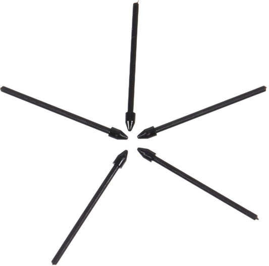 OEM Touch Pen-spids til Samsung Galaxy S24 Ultra S928 / S23 Ultra S918 / S22 Ultra 5G S908 / S21 Ultra 5G G998, Sæt med 5 stk., Sort