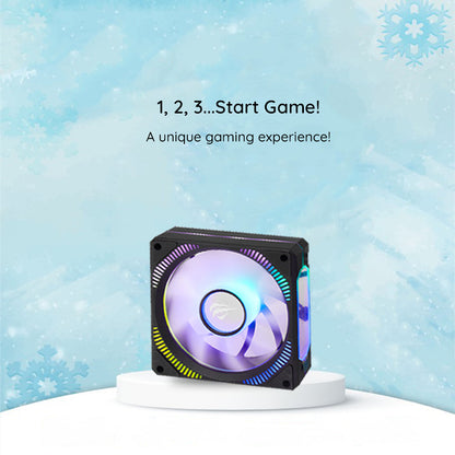 Ventilator HAVIT F2096, 1800RPM, 30dB, 3W, Sort