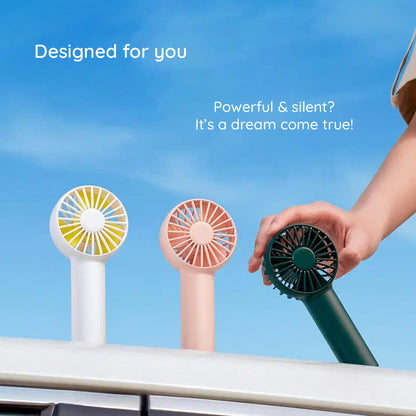 Bærbar ventilator JisuLife FA20, Grøn