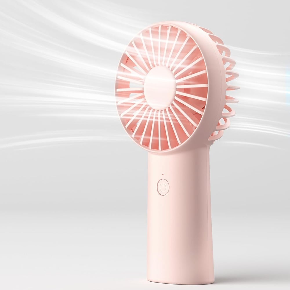 Bærbar ventilator JisuLife FA20X, pink