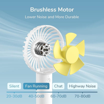 Bærbar ventilator JisuLife FA21, hvid