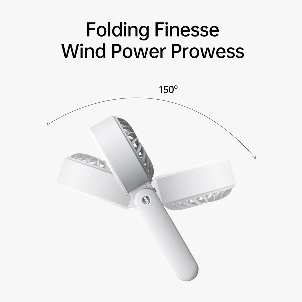 Bærbar ventilator JisuLife Life7, Grå