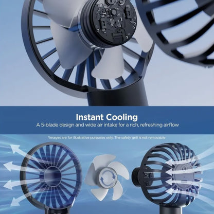 Bærbar ventilator Spigen A905, sort AHP10454