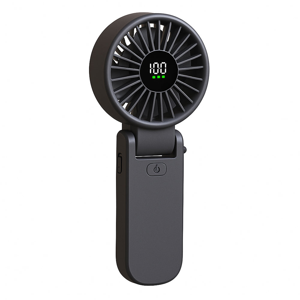 Bærbar ventilator Techsuit A10, sort