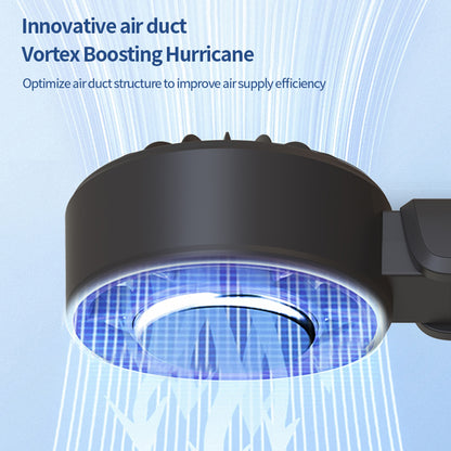 Bærbar ventilator Techsuit A10, hvid