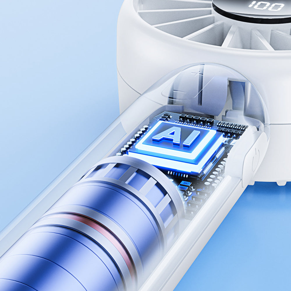 Bærbar ventilator Techsuit CT-110, Grøn