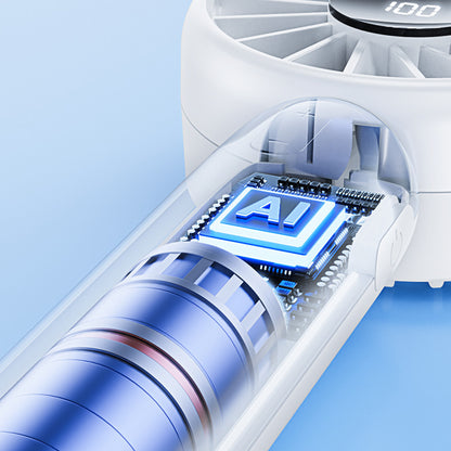 Bærbar ventilator Techsuit CT-110, Grøn