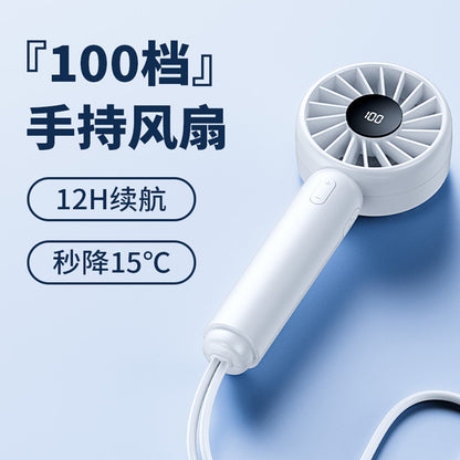 Bærbar ventilator Techsuit CT-110, Grøn