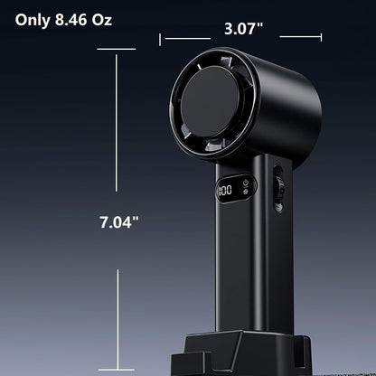 Bærbar ventilator Techsuit F83, sort