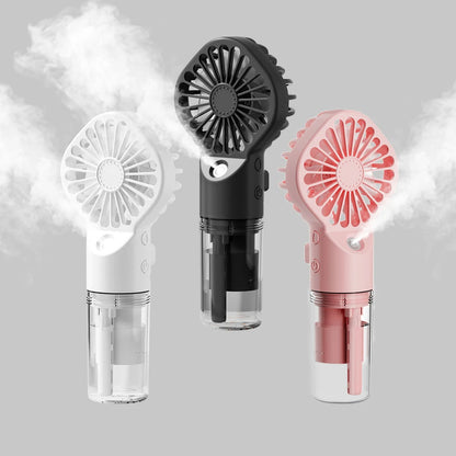 Bærbar ventilator Techsuit G10, pink