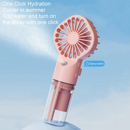 Bærbar ventilator Techsuit G10, pink