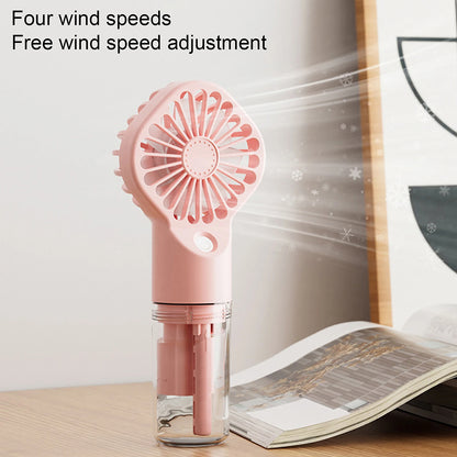 Bærbar ventilator Techsuit G10, pink