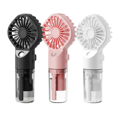 Bærbar ventilator Techsuit G10, pink