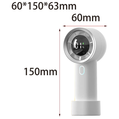 Bærbar ventilator Techsuit HX130, hvid