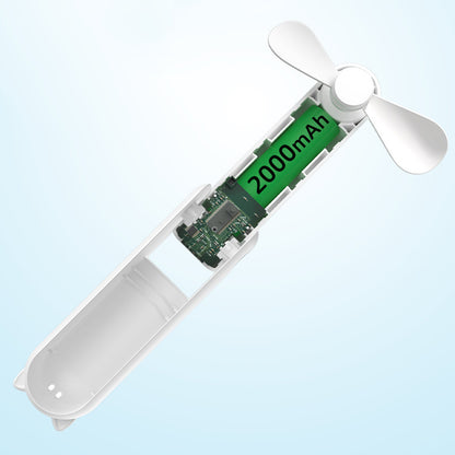 Bærbar ventilator Techsuit HZ001, Grøn