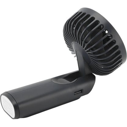 Bærbar ventilator Techsuit M12, Sort
