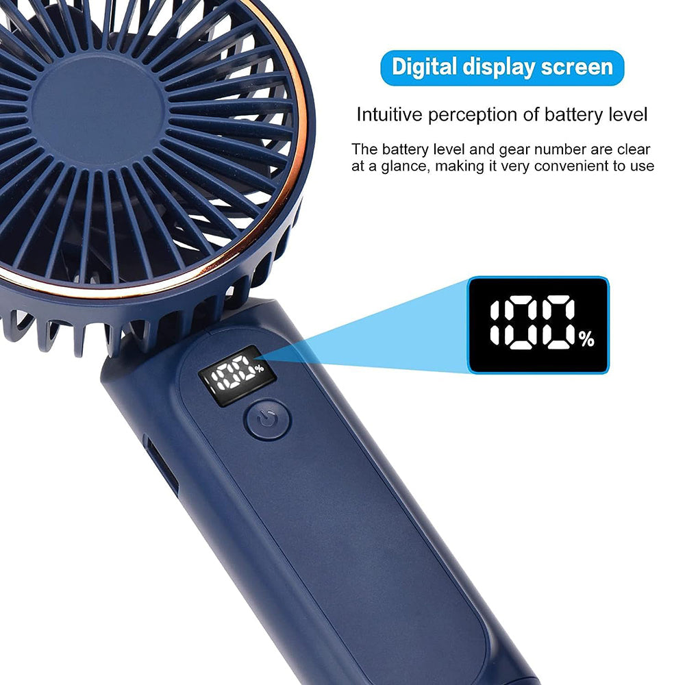 Techsuit M12 Portable Fan, Blue