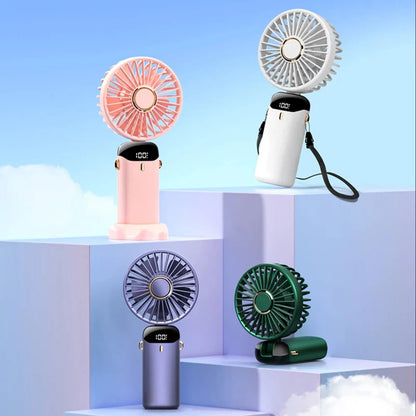 Bærbar ventilator Techsuit N15, Violet