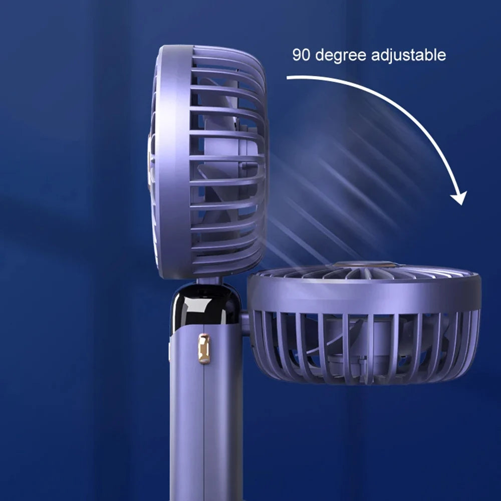 Bærbar ventilator Techsuit N15, Violet