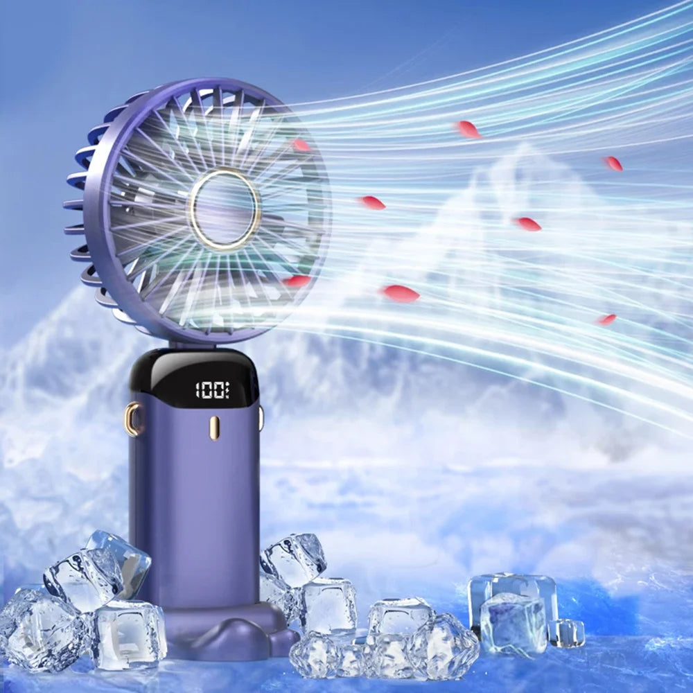 Bærbar ventilator Techsuit N15, Violet