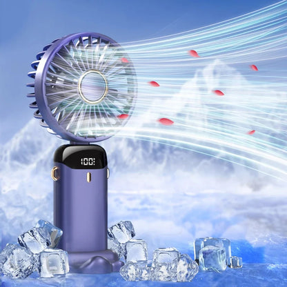 Bærbar ventilator Techsuit N15, Violet