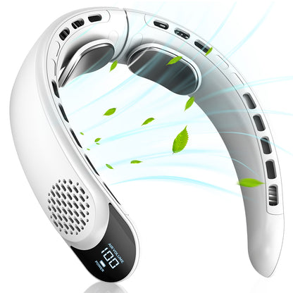 Bærbar ventilator Techsuit S8, hvid