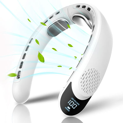 Bærbar ventilator Techsuit S8, hvid