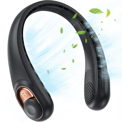 Bærbar ventilator Techsuit S9, Sort