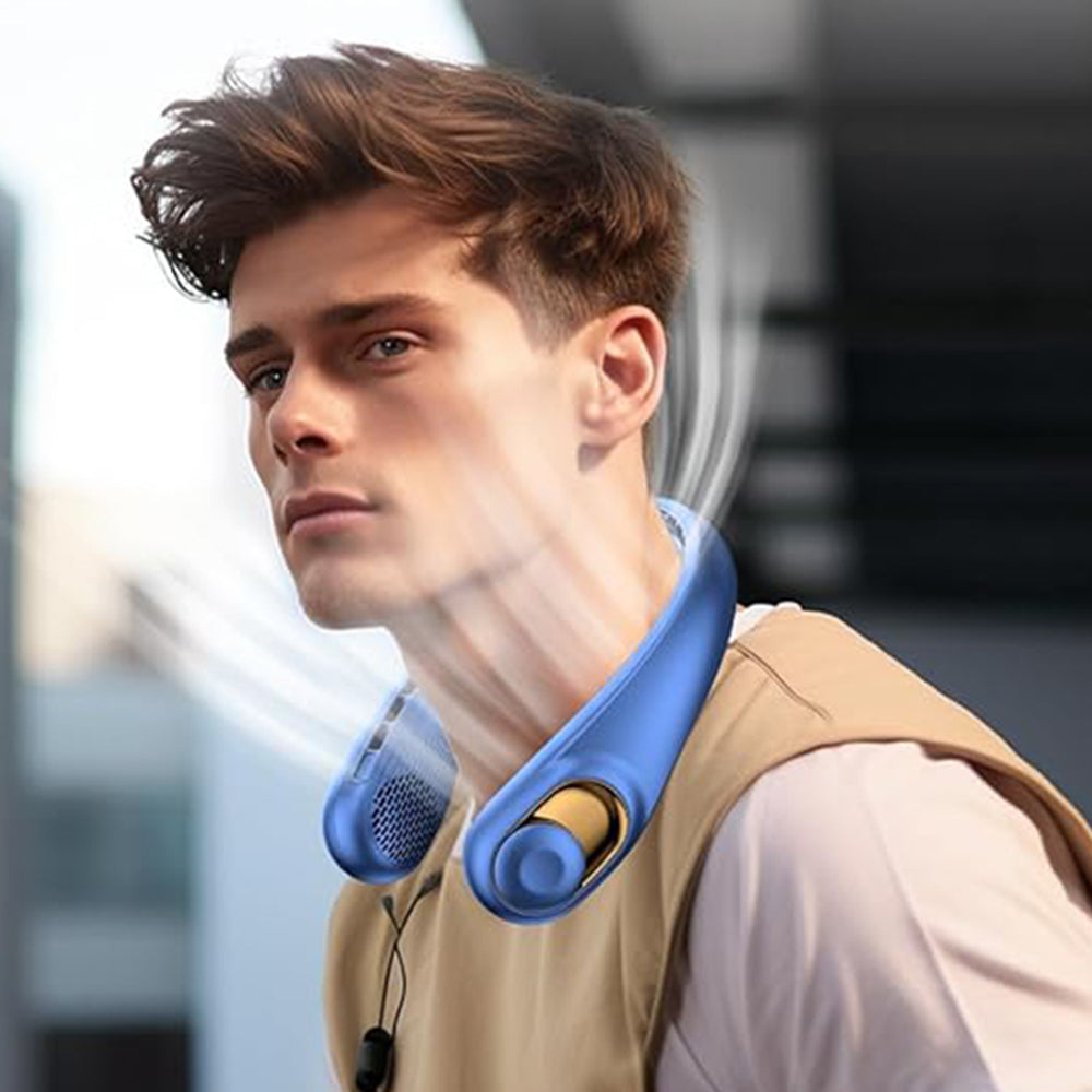 Bærbar ventilator Techsuit S9, Blå