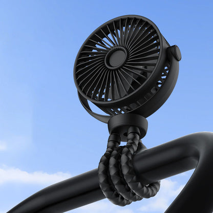 Bærbar ventilator Techsuit VP1, hvid