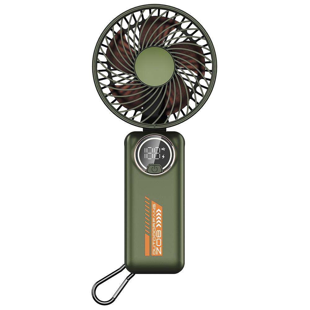 Bærbar ventilator Techsuit Z8, Grøn