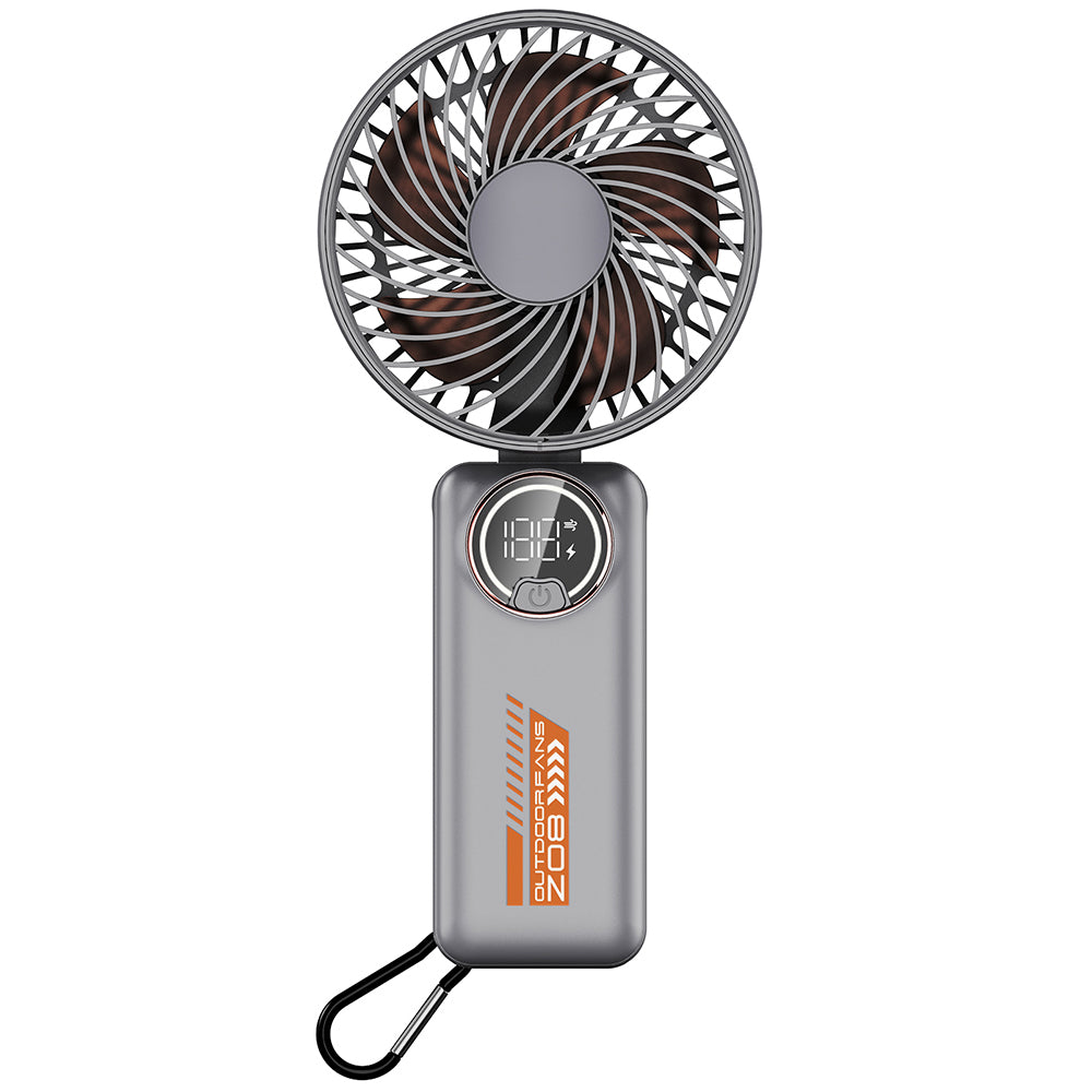 Bærbar ventilator Techsuit Z8, hvid