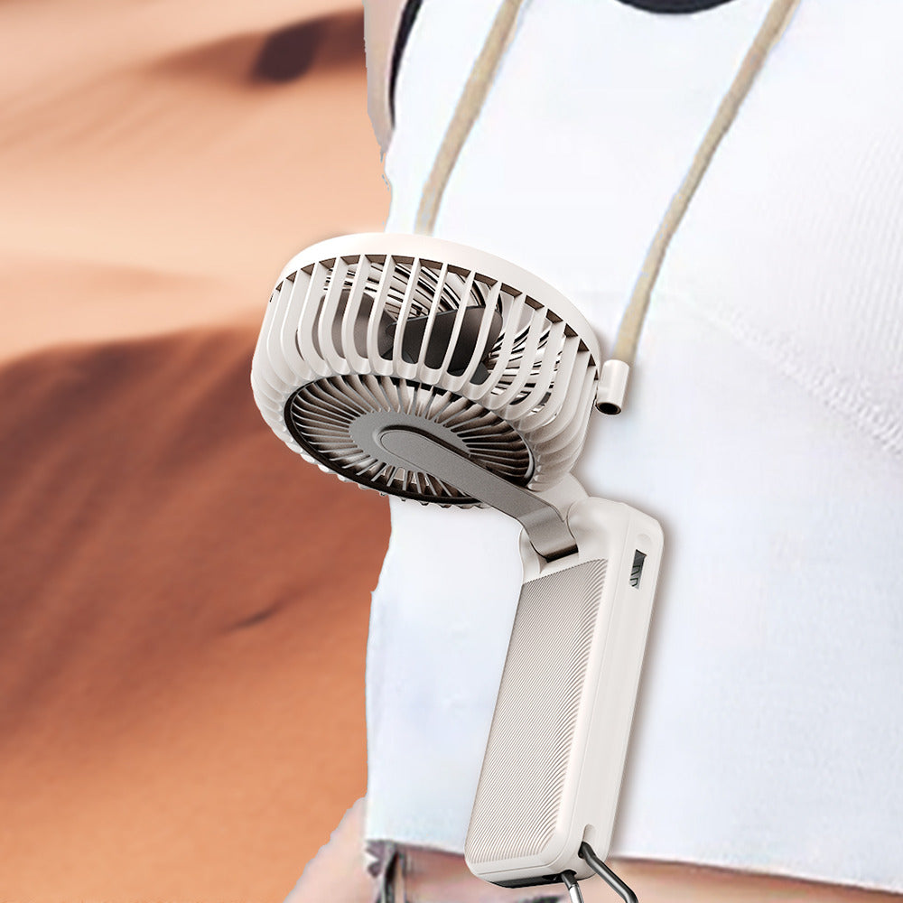 Bærbar ventilator Techsuit Z8, hvid