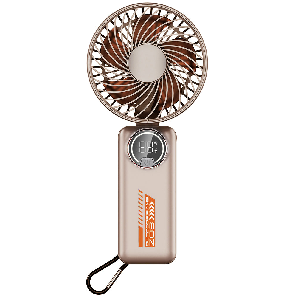 Bærbar ventilator Techsuit Z8, beige