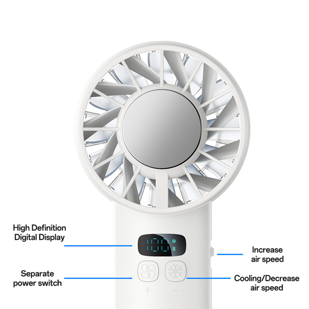 Bærbar Ventilator Yesido YF18, Sort